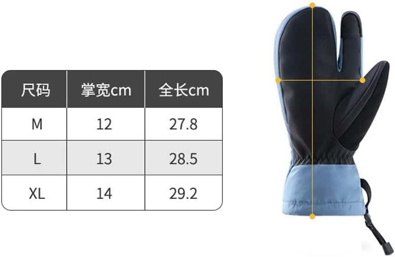 スキーウェア　上下　手袋 わしのおとも] ASXDCP 3 指スキー手袋屋外耐候性冬の手袋快適な温度の